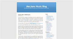 Desktop Screenshot of blog.macjams.com
